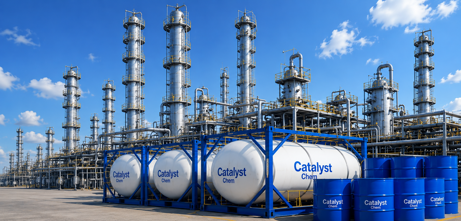 Industrial chemical raw materials and packaging